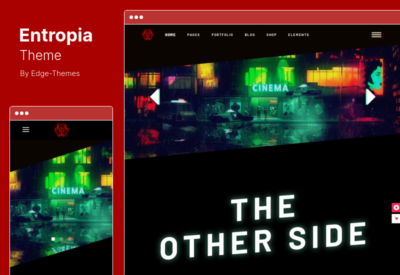 Entropia Theme - Gaming and eSports WordPress Theme