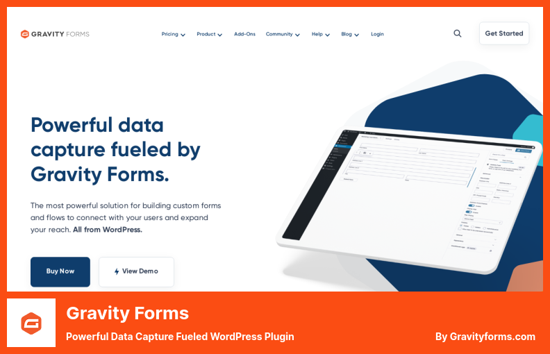 Gravity Forms Plugin - Powerful Data Capture Fueled WordPress Plugin