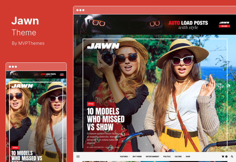 Jawn Theme - Modern News Magazine WordPress Theme