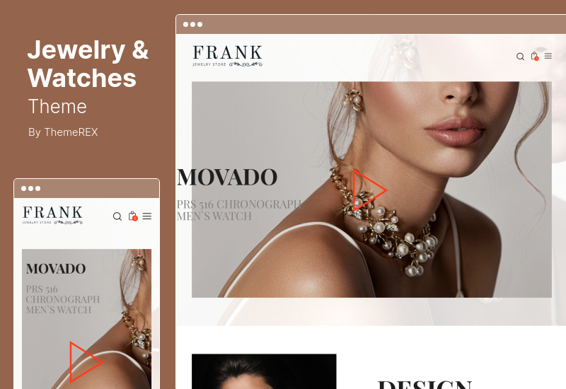 Jewelry & Watches Theme - Jewelry & Watches Online Store WordPress Theme