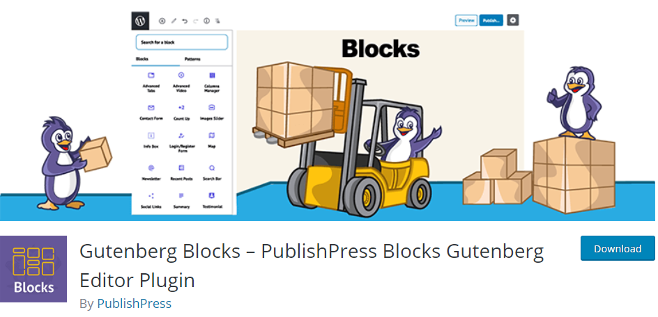PublishPress Blocks Gutenberg plugin