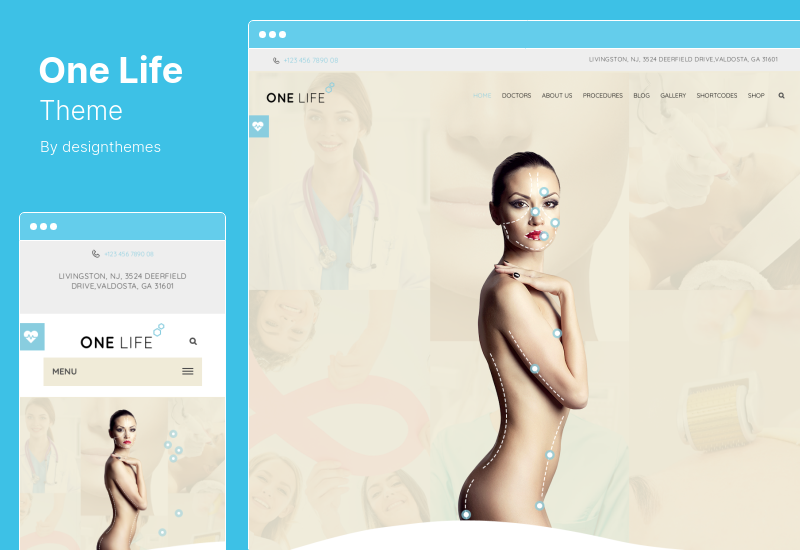 OneLife Theme - Medical HealthCare WordPress Theme