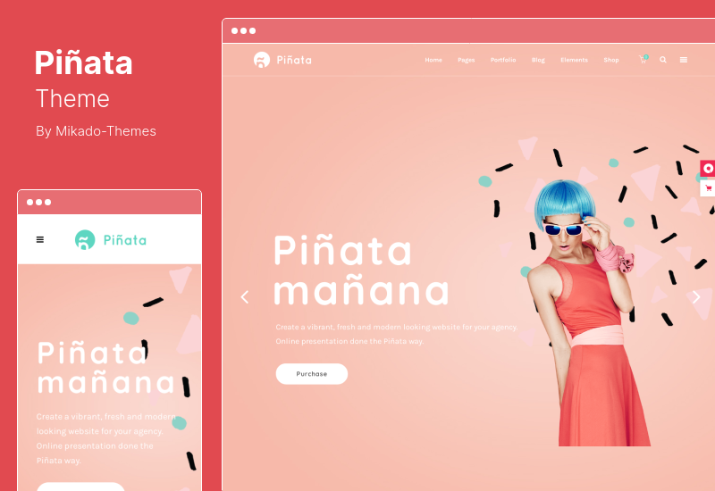 Piñata Theme - Creative Agency WordPress Theme