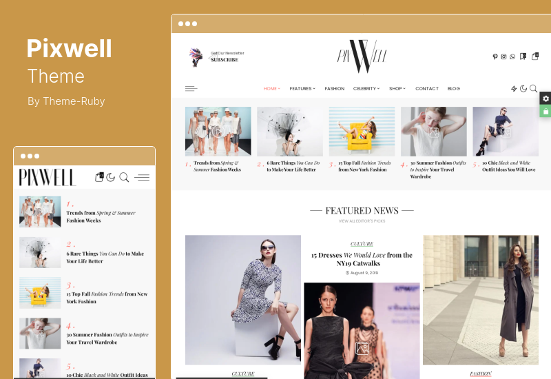 Pixwell Theme - Modern Magazine WordPress Theme