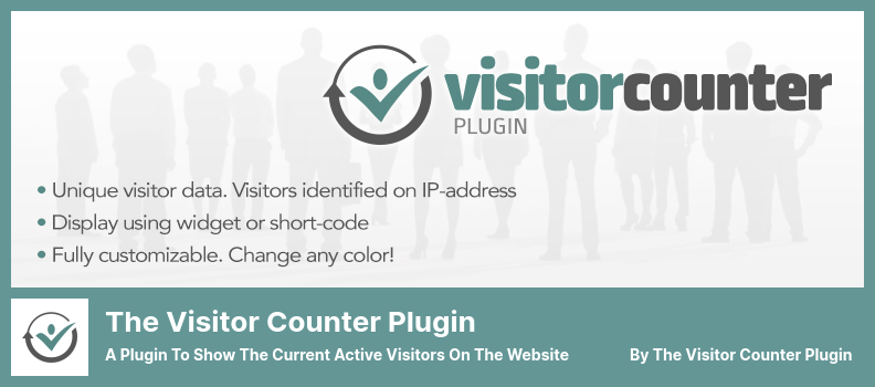 The Visitor Counter  Plugin - a Plugin to Show The Current Active Visitors On The Website