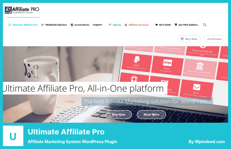 Ultimate Affiliate Pro Plugin - Affiliate Marketing System WordPress Plugin