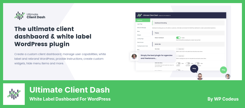 Ultimate Client Dash Plugin - White Label Dashboard For WordPress