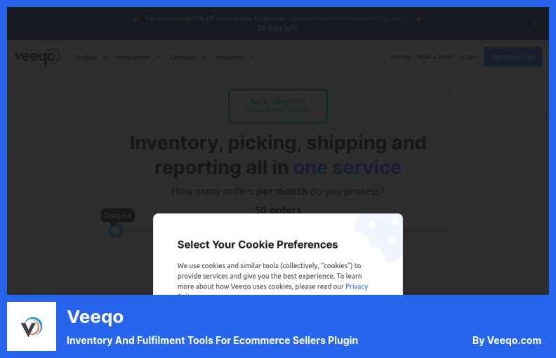 Veeqo Plugin - Inventory And Fulfilment Tools For Ecommerce Sellers Plugin