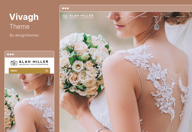 Vivagh Theme - Wedding Photographer WordPress Theme