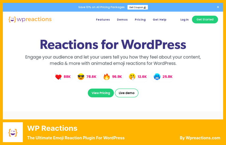 WP Reactions Plugin - The Ultimate Emoji Reaction Plugin for WordPress