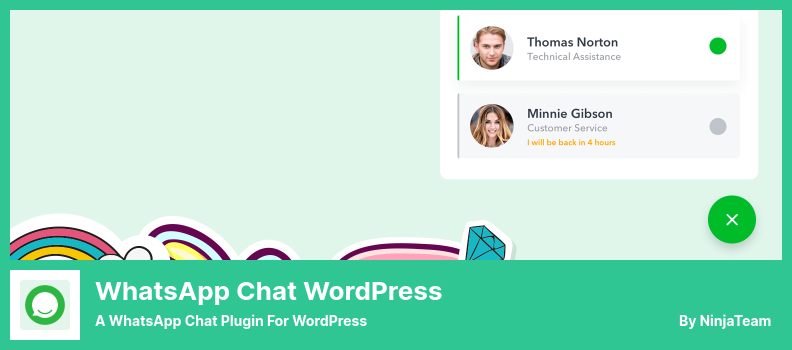 WhatsApp Chat WordPress Plugin - a WhatsApp Chat Plugin for WordPress