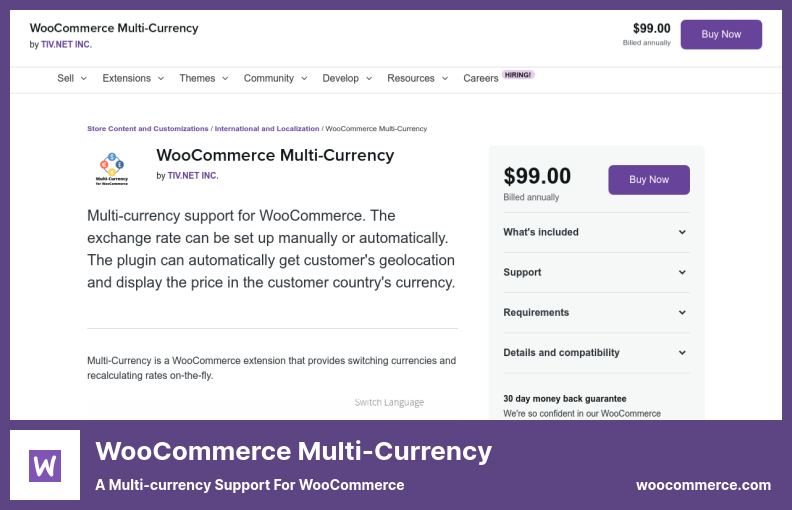 WooCommerce Multi-Currency Plugin - a Multi-currency Support for WooCommerce