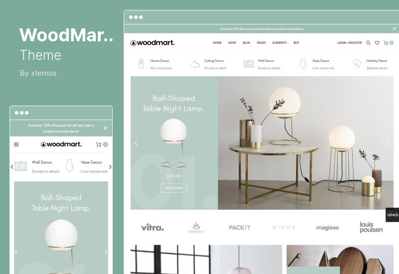 WoodMart Theme - Multipurpose WooCommerce WordPress  Theme