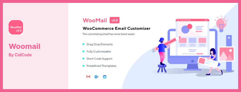 Woomail Plugin - a WooCommerce Email Customizer