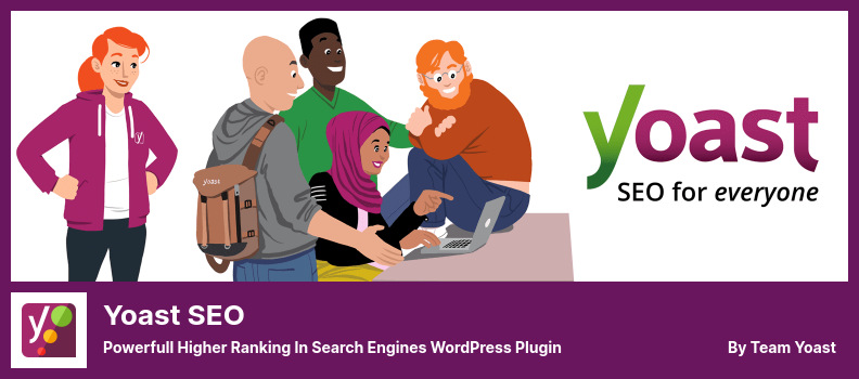 Yoast SEO Plugin - Powerfull Higher Ranking in Search Engines WordPress Plugin