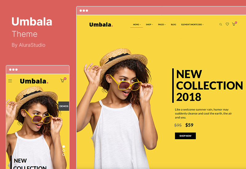 Umbala Theme - Fashion  Clothing Store WooCommerce Theme