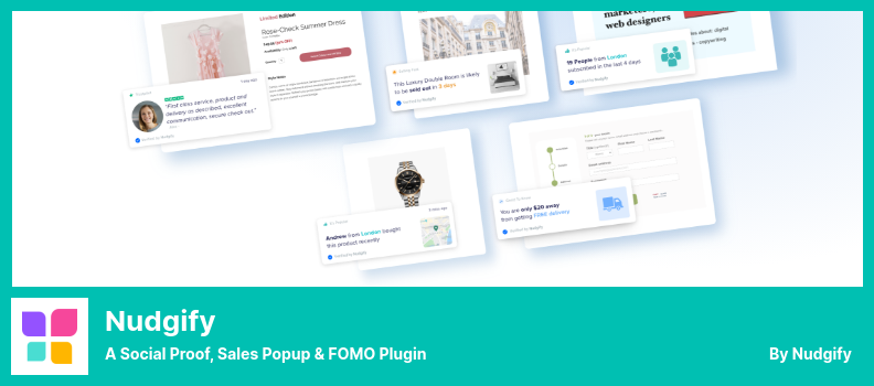 Nudgify Plugin - a Social Proof, Sales Popup & FOMO Plugin