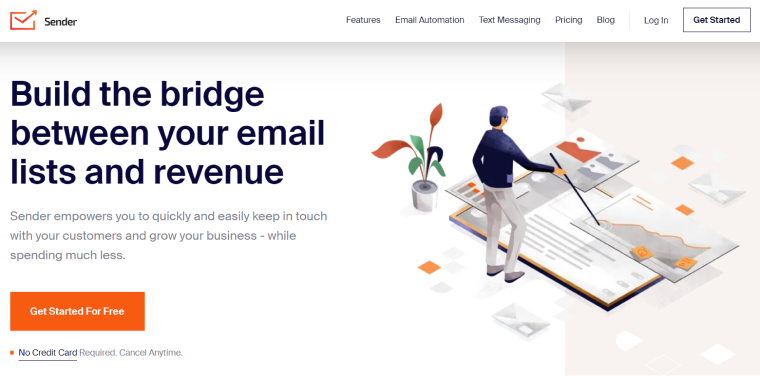 sender email marketing provider