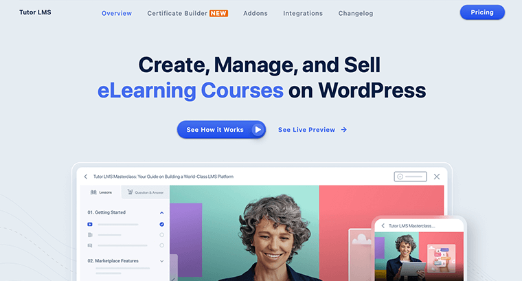 Tutor LMS WordPress Online Course Plugin