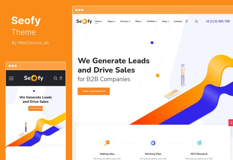 Seofy Theme - Digital & Marketing WordPress Theme
