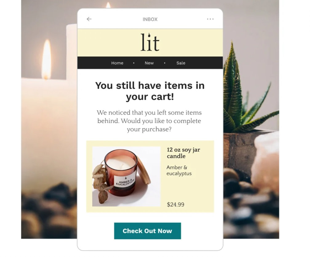 abandoned cart email templates from Privy