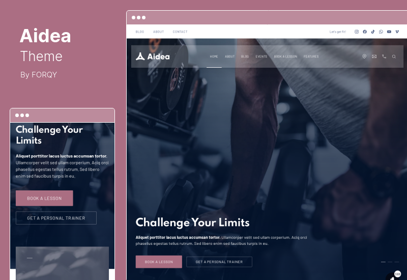 Aidea Theme - Business WordPress Theme