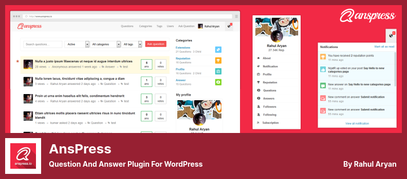 AnsPress Plugin - Question and Answer Plugin for WordPress