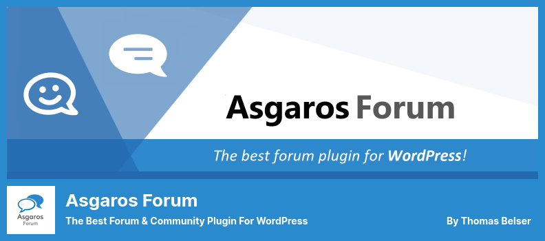 Asgaros Forum Plugin - The Best Forum & Community Plugin for WordPress