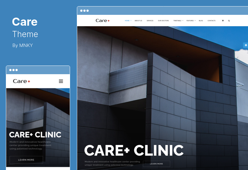 Care Theme -  Medical and Health Blogging WordPress Theme