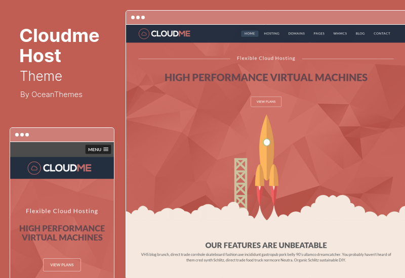 Cloudme Host Theme - Hosting WordPress Theme
