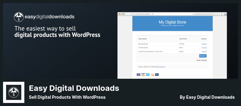 Easy Digital Downloads Plugin - Sell Digital Products With WordPress