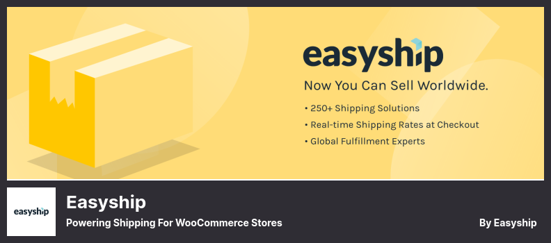 Easyship Plugin - Powering Shipping for WooCommerce Stores