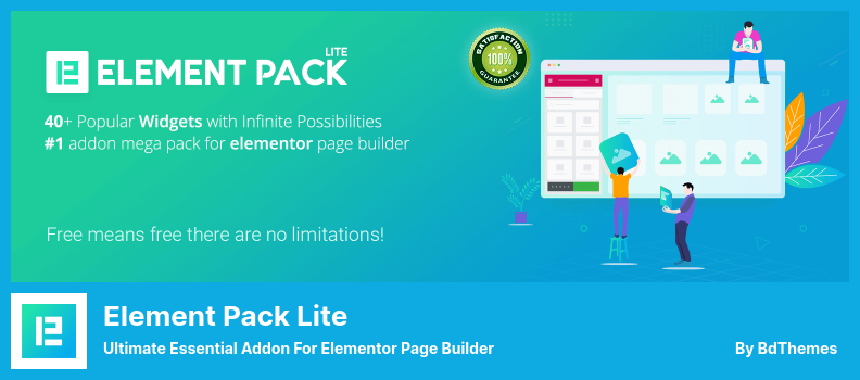 Element Pack Lite Plugin - Ultimate Essential Addon For Elementor Page Builder