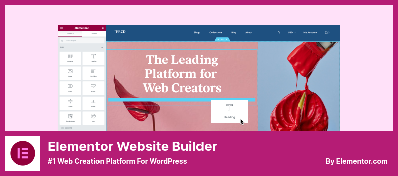 Elementor Website Builder Plugin - #1 Web Creation Platform for WordPress