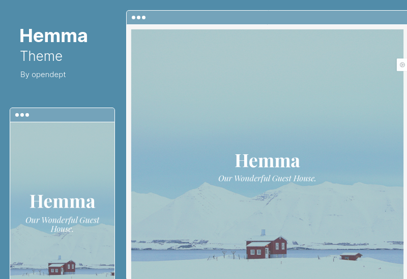 Hemma Theme - Hotel & BnB WordPress theme