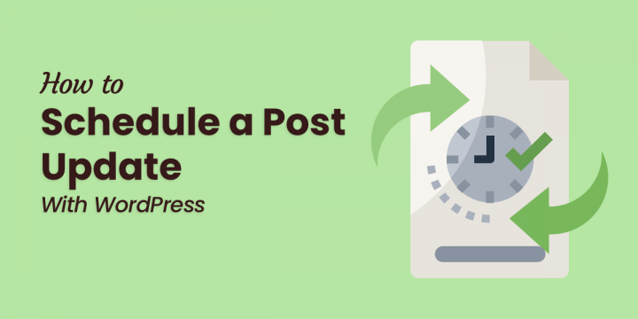How to Plan a Submit Update in WordPress
