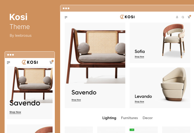 Kosi Theme - Furniture WooCommerce WordPress Theme