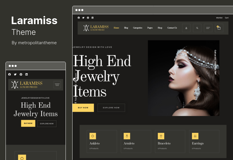 Laramiss Theme - Elementor Multipurpose Luxury WordPress Theme