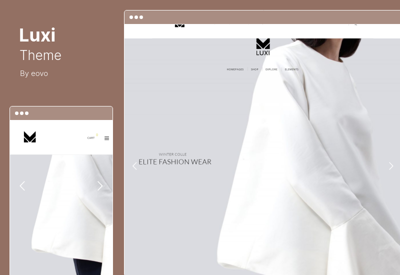 Luxi Theme - Luxury Elegant WooCommerce WordPress Theme