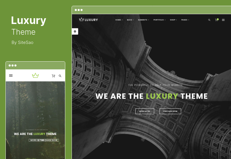 Luxury Theme - Responsive WordPress Theme