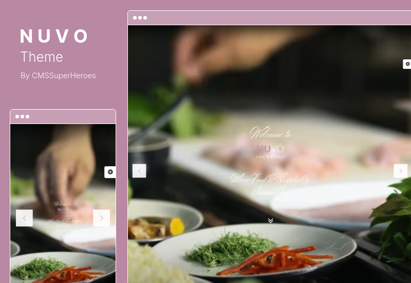 NUVO Theme - Cafe & Restaurant WordPress Theme