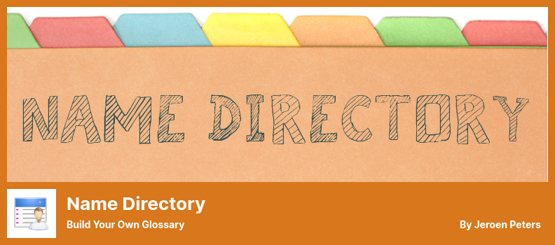 Name Directory Plugin - Build Your Own Glossary