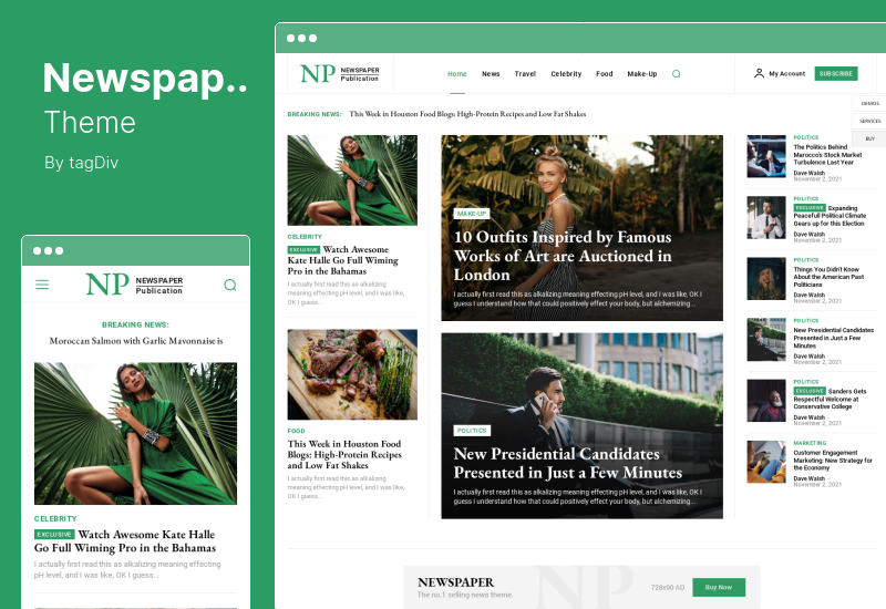 Newspaper Theme - News & WooCommerce WordPress Theme