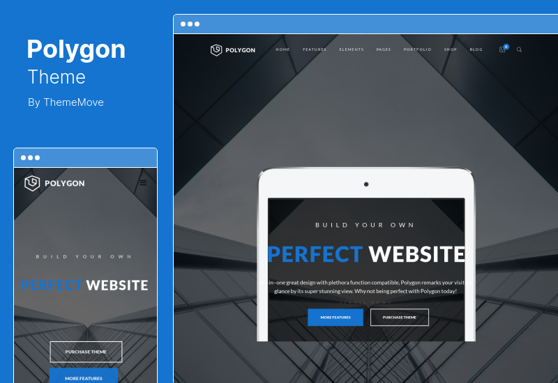 Polygon Theme - Business Corporation & Agency WordPress Theme