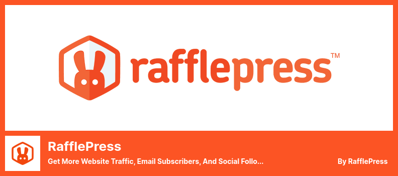 RafflePress Plugin - Get More Website Traffic, Email Subscribers, and Social Followers