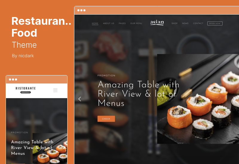 Restaurant Food Theme - Restaurant WordPress Theme