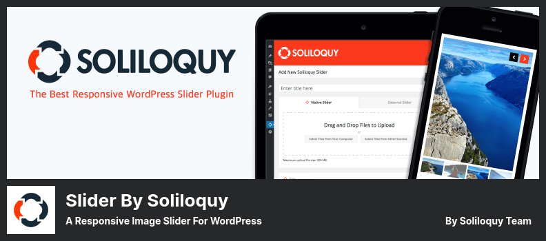 Slider By Soliloquy Plugin - A Responsive Image Slider For WordPress