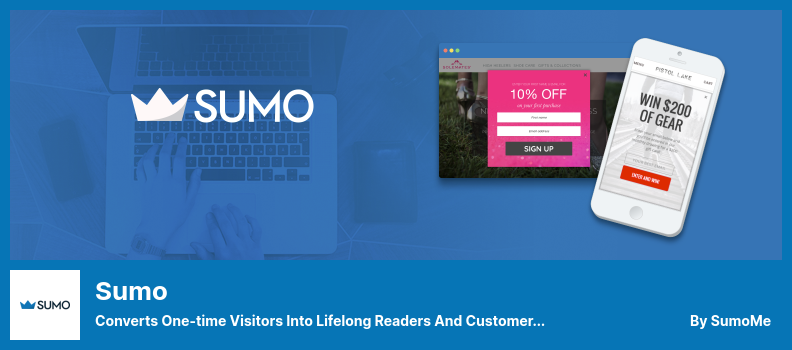 Sumo Plugin - Converts One-time Visitors Into Lifelong Readers And Customers