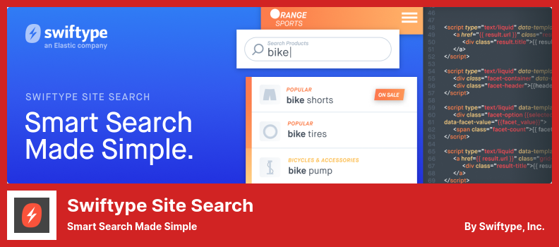 Swiftype Site Search Plugin - Smart Search Made Simple