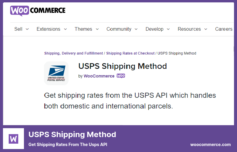 USPS Shipping Method Plugin - Get Shipping Rates From The Usps API